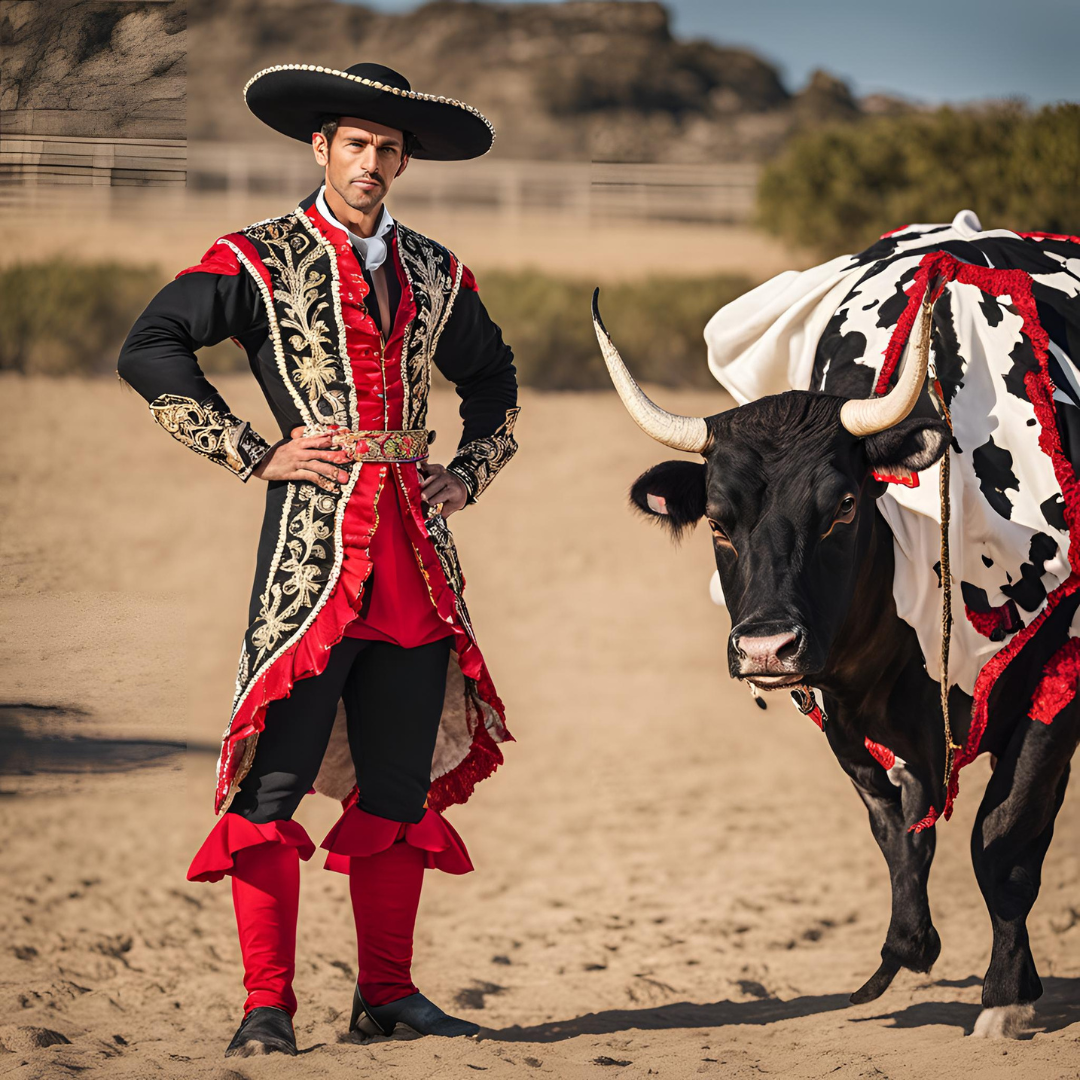 Matador Jacket 3pc Suit - Unisex Heavy Hand Embroidery (MS-19) Bespoke Point