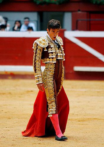 Matador Jacket Suit Unisex Red Gold hand embroidered jacket (MS-07)