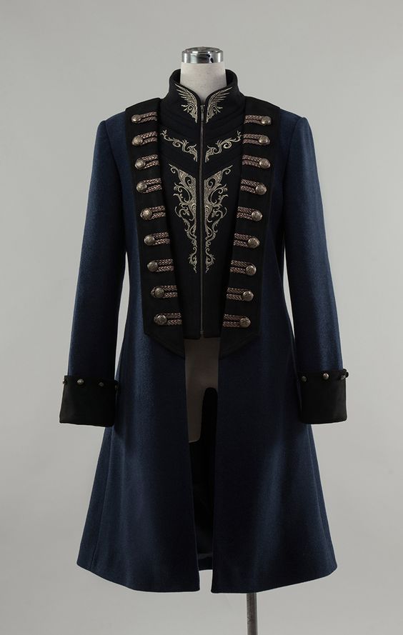 Men 3pc Blue Velvet French Rococo Fashion 18th Century Suit Costume Free Lace Jabots & Cuff (HS-13)