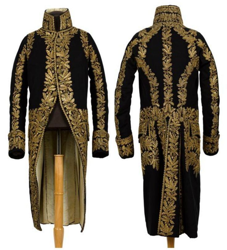 Men 3pc French Rococo Fashion 18th Century Suit Costume Hand Embroidery Free Lace Jabots & Cuff (HS-146) Bespoke Point