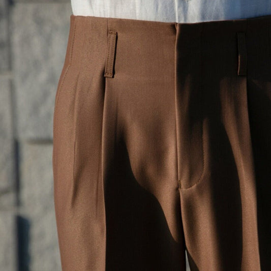 Men Brown Gurkha Pant (BP-34)