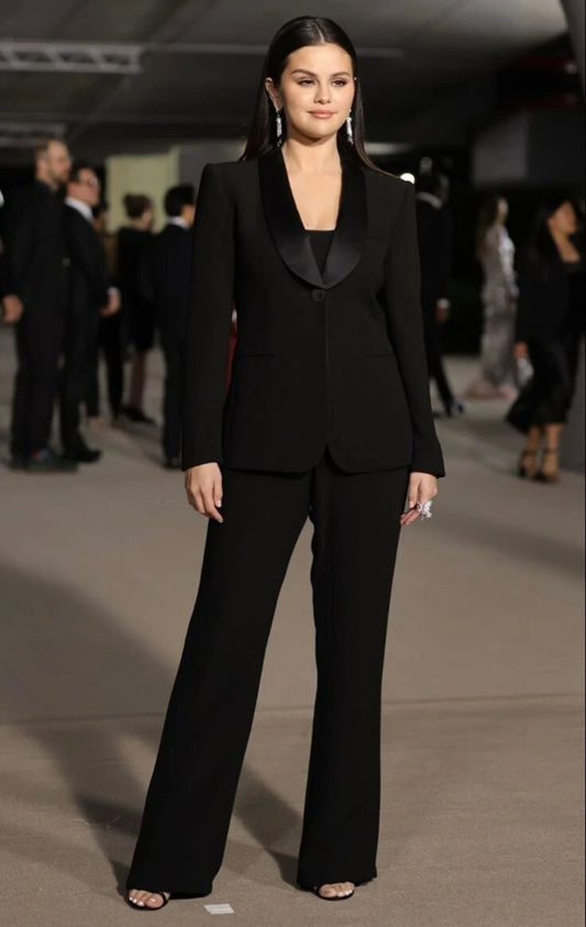 Women Black 2pc Suit (WS-19) Bespoke Point