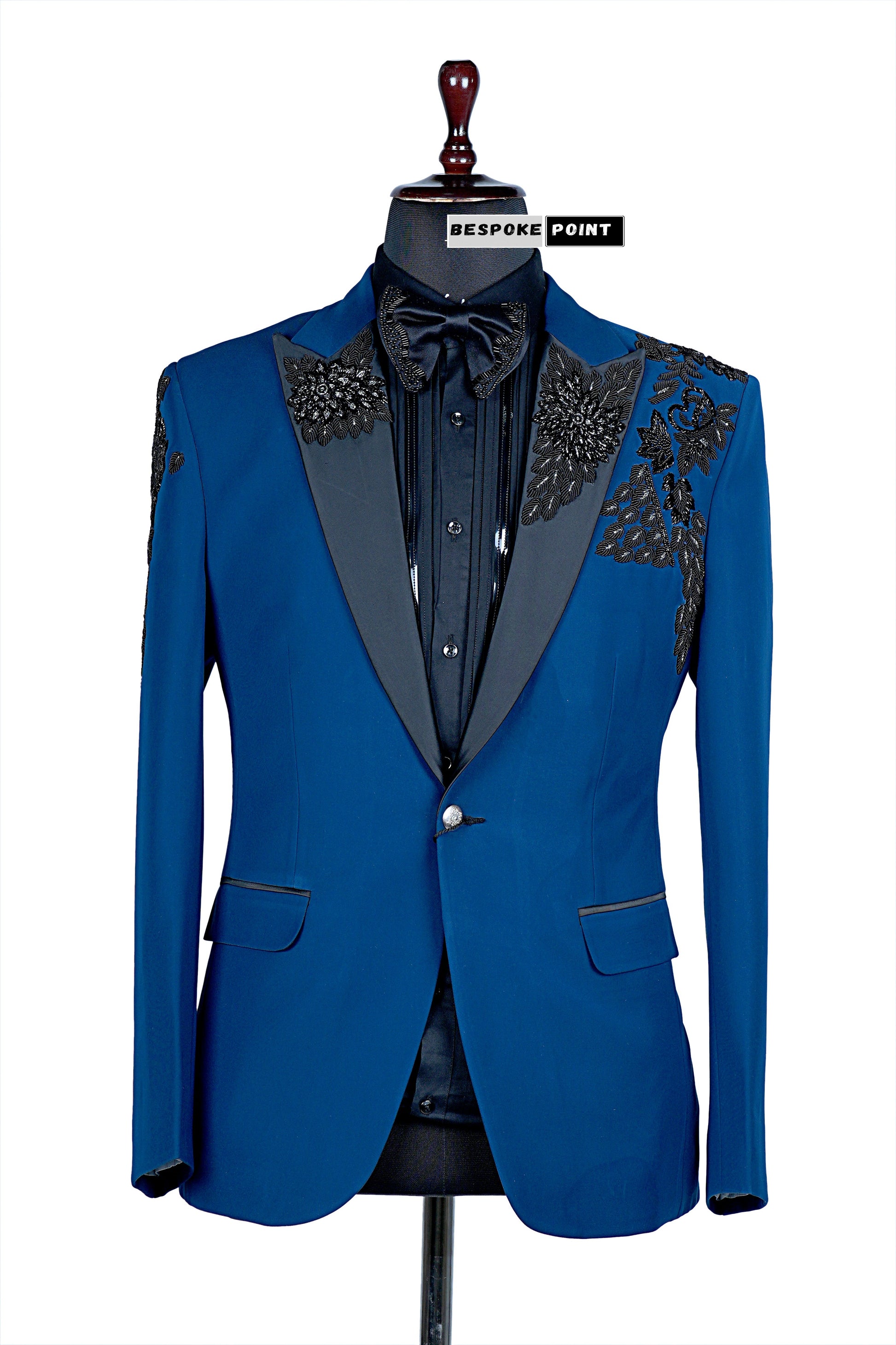 Men 2pc Embroidery Suit (NS-23) Bespoke Point