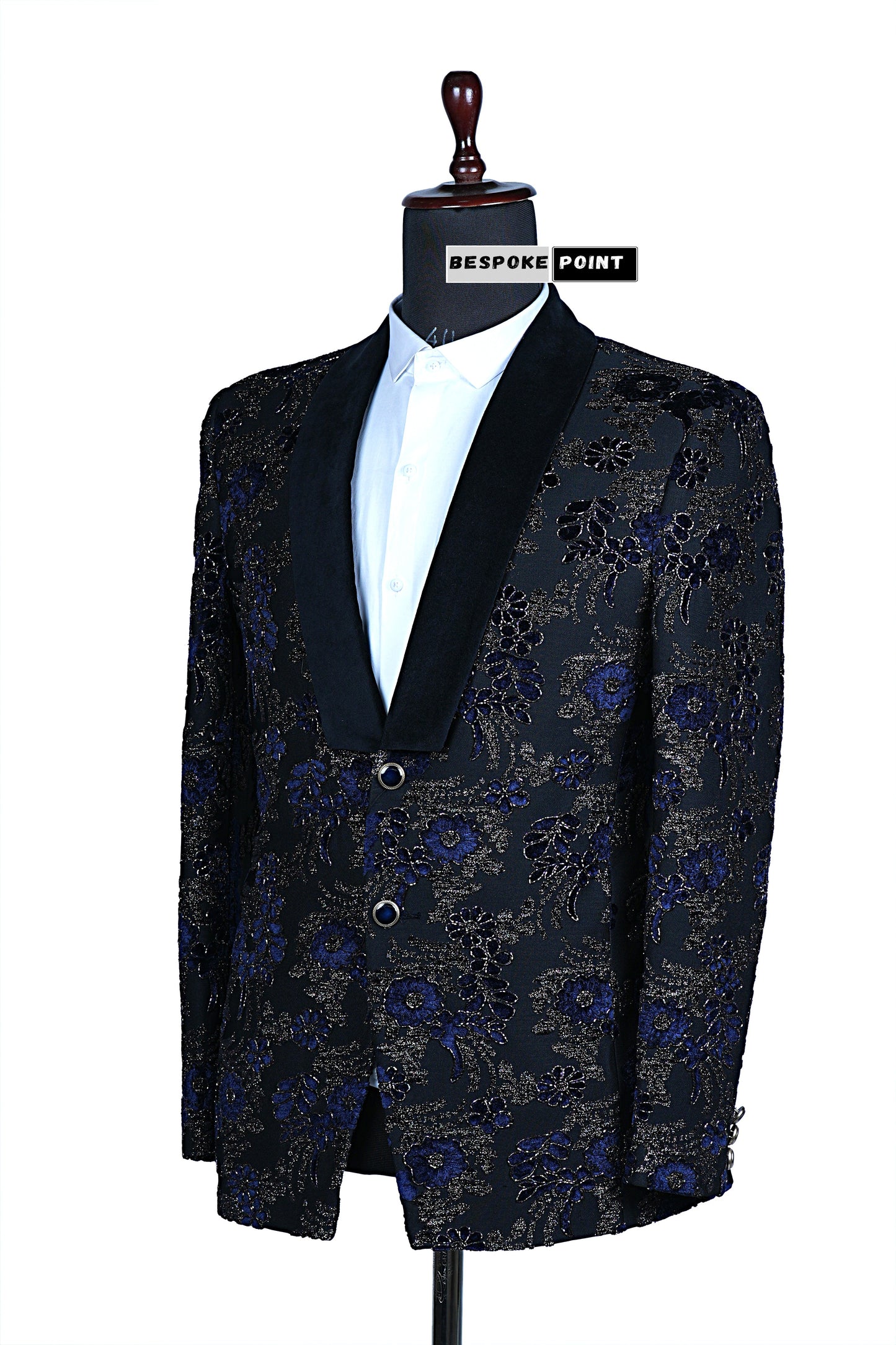 Men 2pc Embroidery Suit (NS-21) Bespoke Point