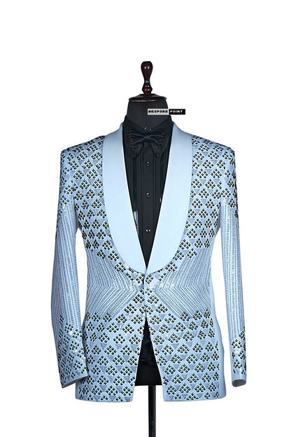 Men 2pc Embroidery Suit (NS-17) Bespoke Point