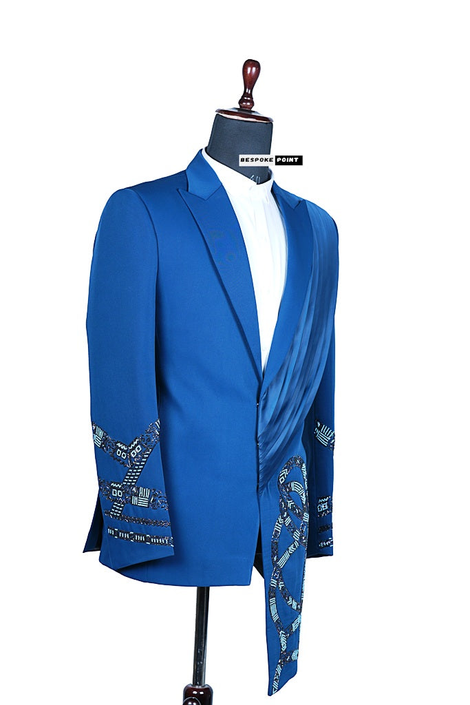 Men 2pc Embroidery Suit (NS-16) Bespoke Point