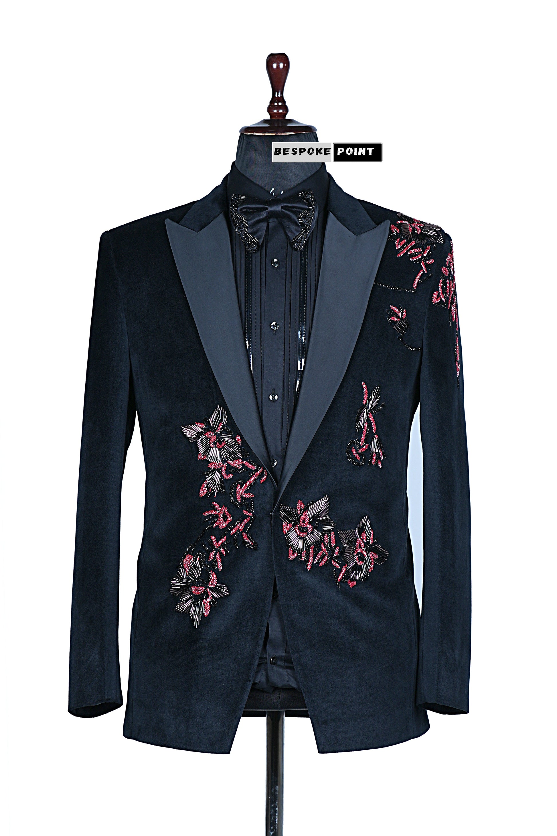 Men 2pc Embroidery Suit (NS-15) Bespoke Point