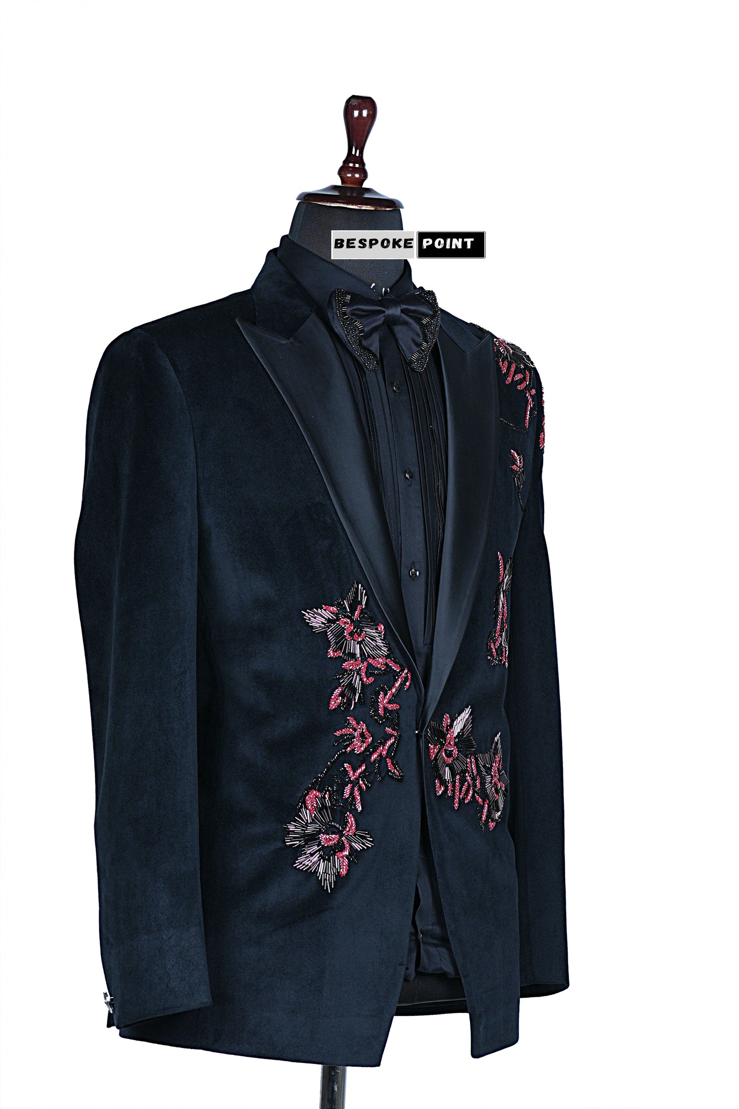 Men 2pc Embroidery Suit (NS-15) Bespoke Point