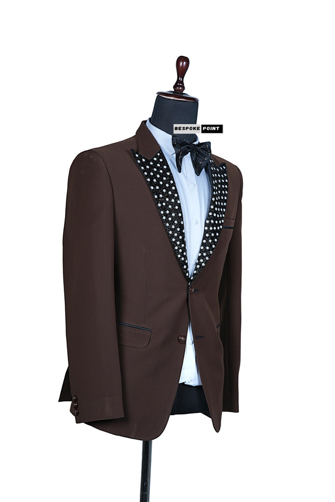 Men 2pc Embroidery Suit (NS-12) Bespoke Point