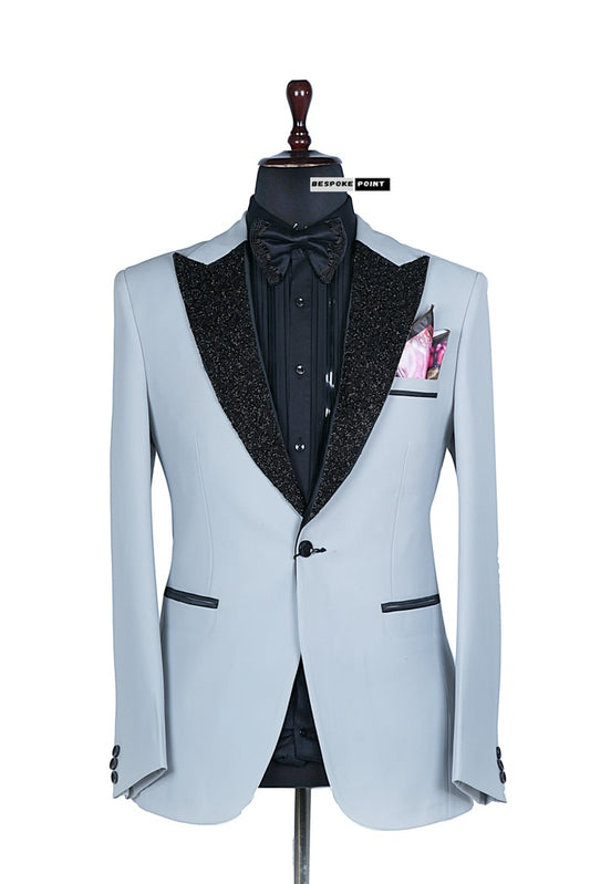 Men 2pc Embroidery Suit (NS-09) Bespoke Point