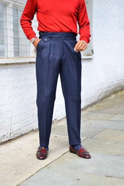 Men Blue Gurkha Pant (BP-23)