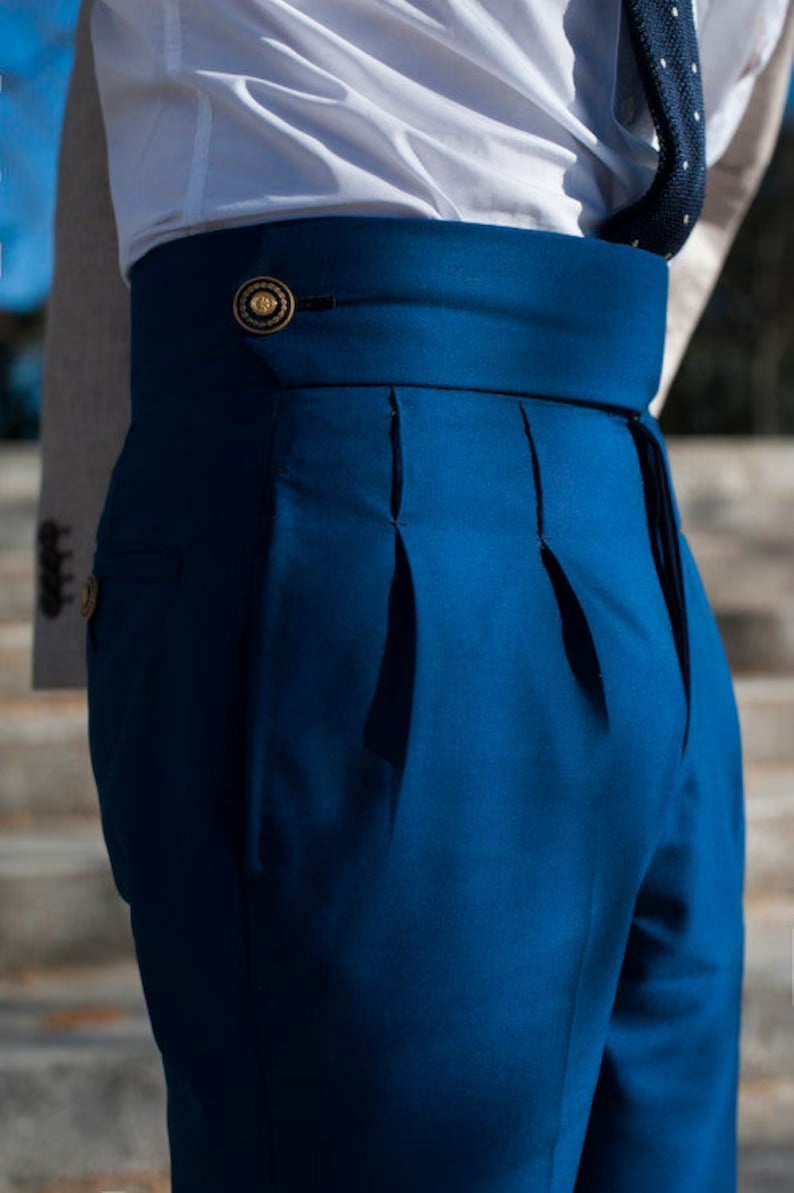 Men Blue Gurkha Pant (BP-11)