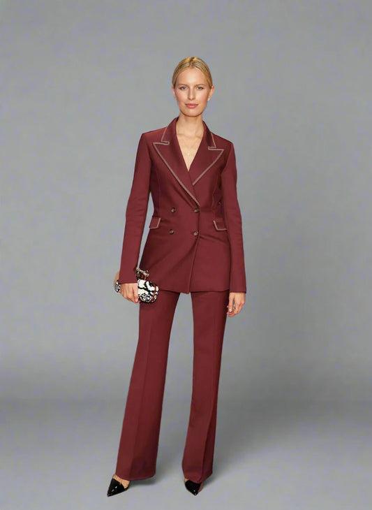 Women Ivory 2pc Suit (WS-104) Bespoke Point