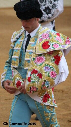 Matador Jacket 3pc Suit Unisex Heavy Hand Embroidered (MS-40)
