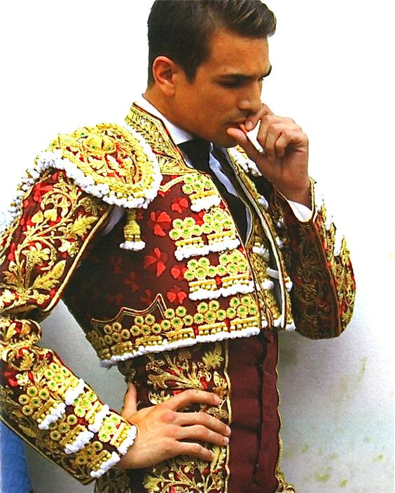 Matador Jacket 3pc Suit Unisex Heavy Hand Embroidered (MS-45)