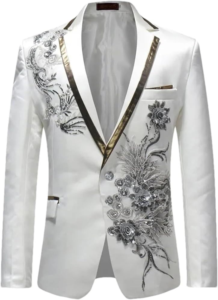 Men 2pc White Suits (NS-215) Bespoke Point